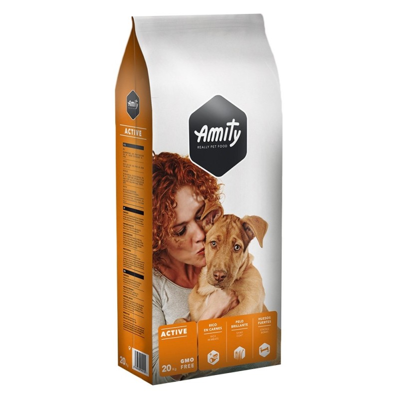 Ração para cão amity eco line amity active