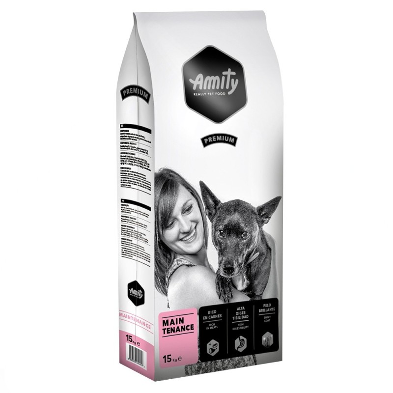 Ração para cão amity premium maintenance
