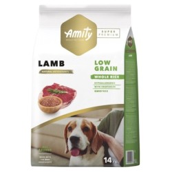 Ração para cão amity super premium (low grain) adult lamb