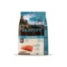 Ração para cão bravery salmon puppy large/medium