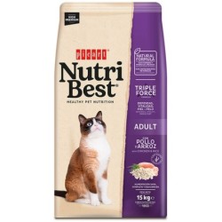 Ração para gato picart nutribest cat adult c&r