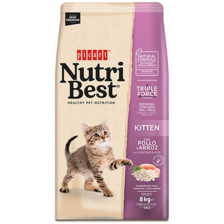 Ração para gato picart nutribest cat kitten
