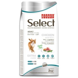 Ração para gato picart select cat sterelised - light grain free