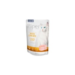 Comida húmida para gato piper cat with chicken 100 g