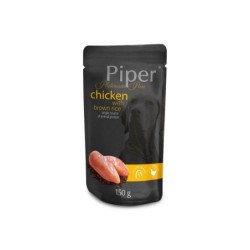Comida húmida para cão piper platinum pure – chicken with brown rice