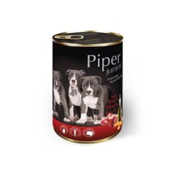 Comida húmida para cão piper junior with beef hearts and carrot
