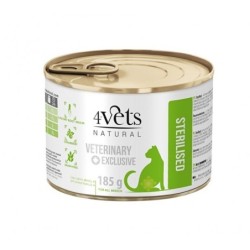 Comida húmida para gato 4vets sterilized