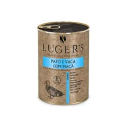 Comida húmida para cão luger's duck&beef with apple