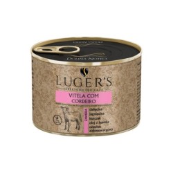 Comida húmida para gato luger's veal with lamb