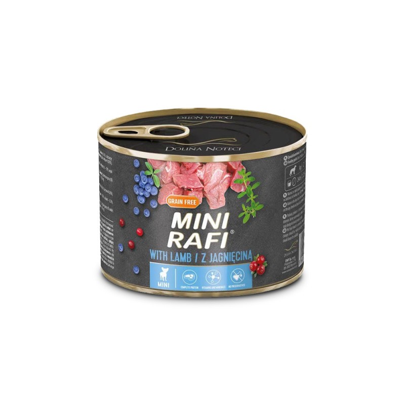 Comida húmida para cão rafi mini with lamb