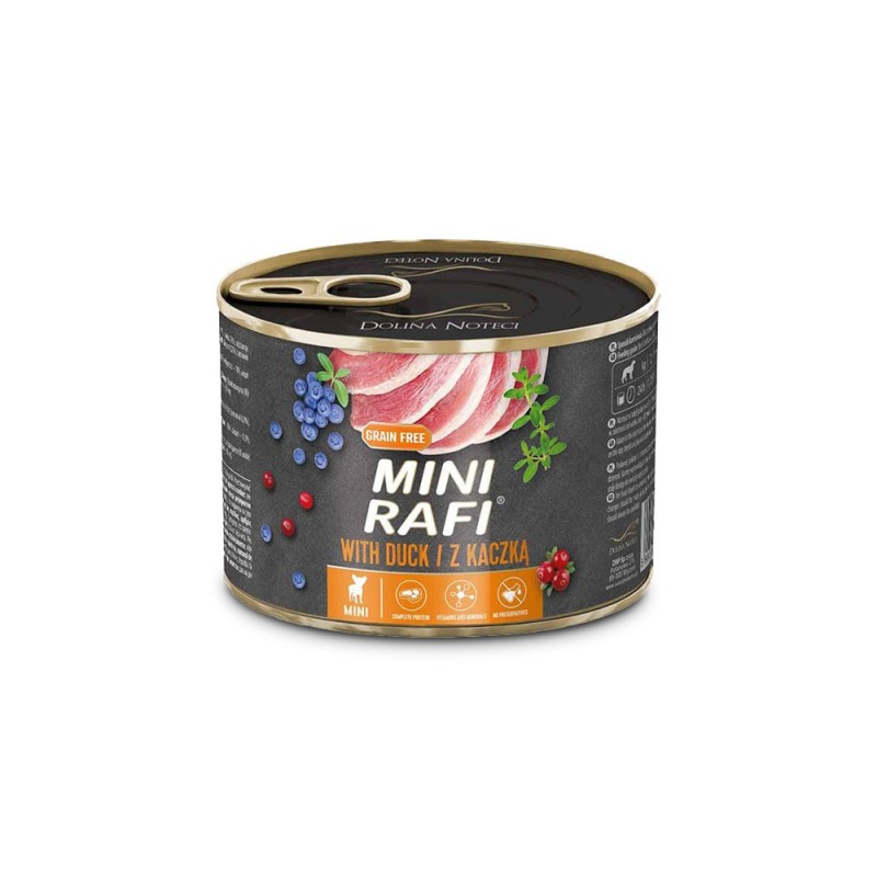 Comida húmida para cão rafi mini with duck