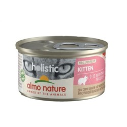 Comida húmida para gato almo holistic kitten -carnes brancas (85 gr) 24 uni.