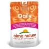 Comida húmida para gato almo cat daily - atum e salmao (30uni. x saqueta 70 gr)