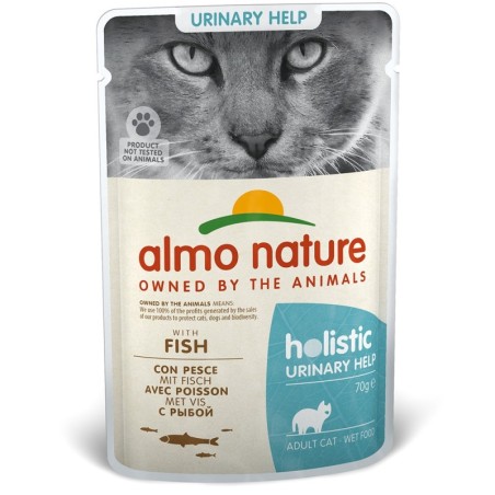 Comida húmida para gato almo cat holistic - urinary help (30uni. x saqueta 70 gr)