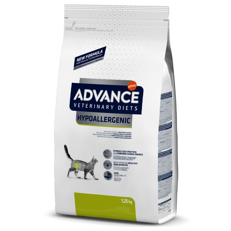 Ração para gato advance vet cat  hypoallergenic