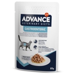Comida húmida para gato advance vet cat wet gastroenteric