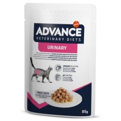 Comida húmida para gato advance vet cat wet urinary