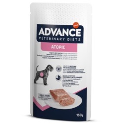 Comida húmida para cão advance vet dog wet atopic