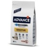 Ração para gato advance cat adult sensitive s&r