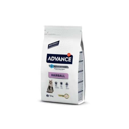 Ração para gato advance cat hairball t&r