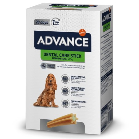 Snacks para cão advance dog snacks dental multipack