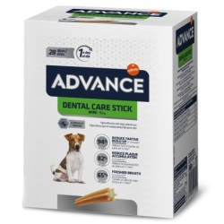 Snacks para cão advance dog snacks mini dental multipack