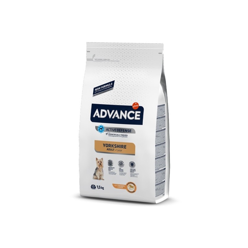 Ração para cão advance dog yorkshire terrier