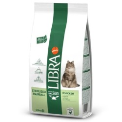Ração para gato libra gato hairball-sterilized chicken