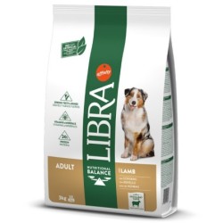 Ração para cão libra cão adulto cordeiro