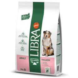 Ração para cão libra cao adulto salmão
