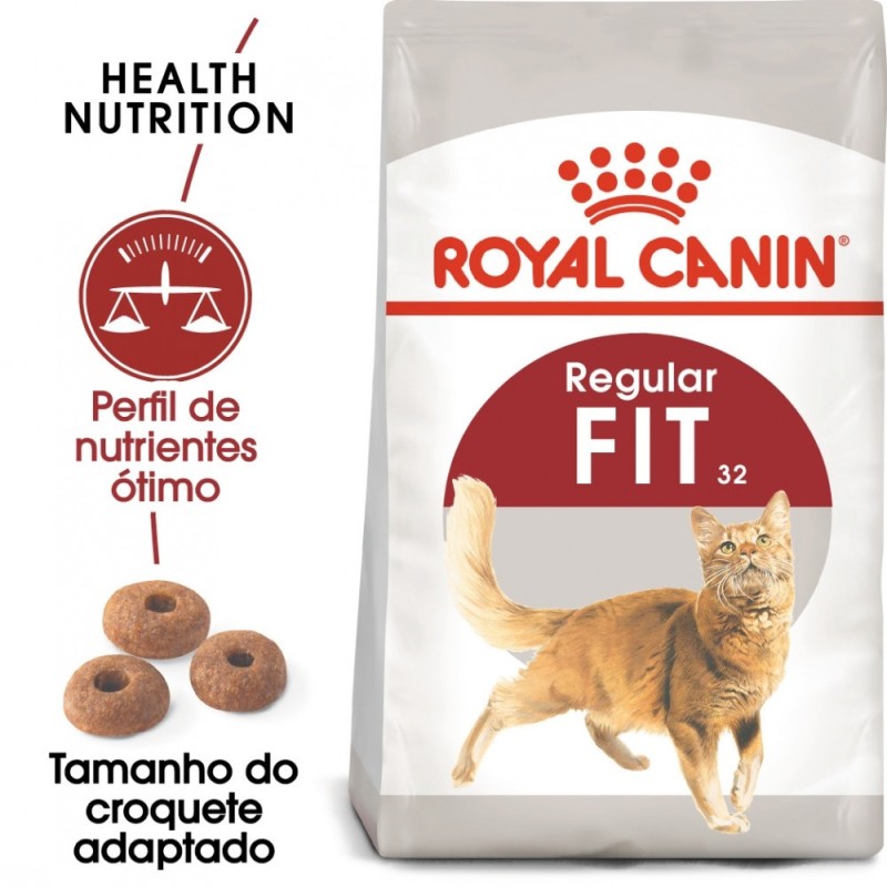 Ração para gato royal canin fit 32