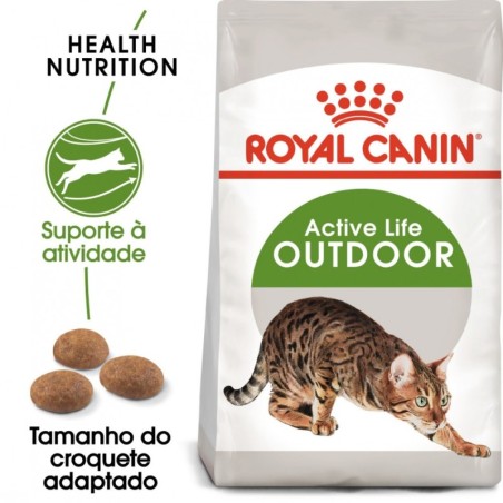 Ração para gato royal canin outdoor 30