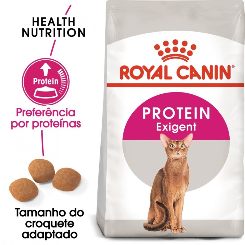 Ração para gato royal canin protein exigent