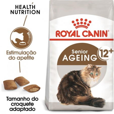 Ração para gato royal canin ageing 12+