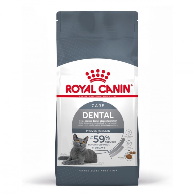 Ração para gato royal canin dental care
