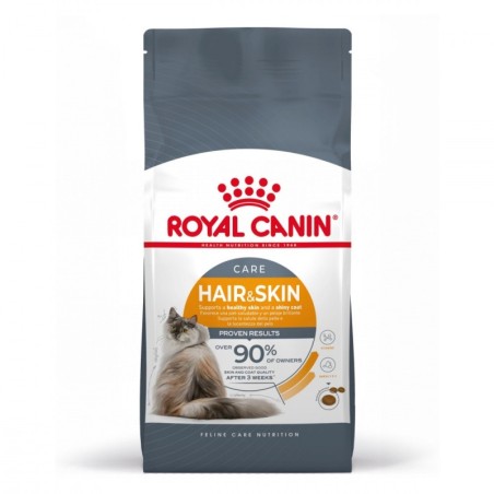 Ração para gato royal canin hair & skin care