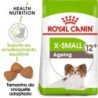 Ração para cão royal canin x-small ageing 12+