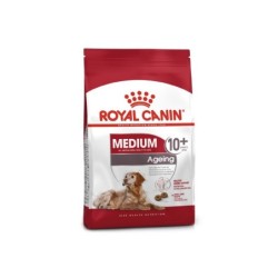Ração para cão royal canin medium ageing 10+