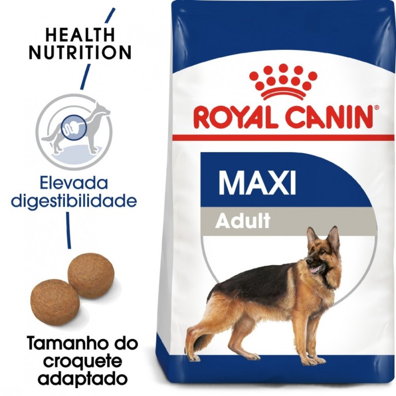 Ração para cão royal canin maxi adult