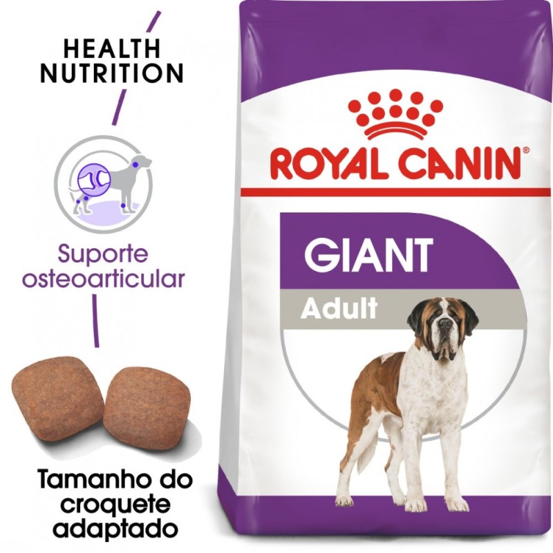 Ração para cão royal canin giant adult