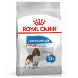 Ração para cão royal canin medium light weight care