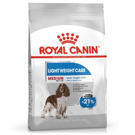 Ração para cão royal canin medium light weight care