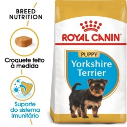 Ração para cão royal canin yorkshire terrier puppy