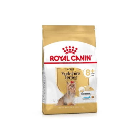 Ração para cão royal canin yorkshire terrier adult 8+