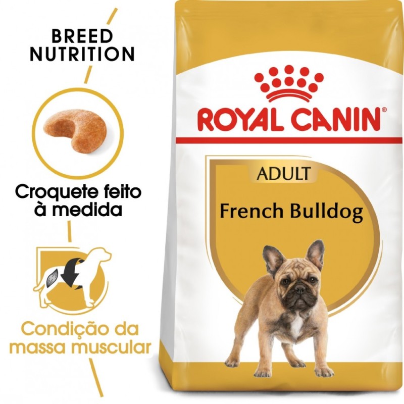 Ração para cão royal canin bulldog puppy