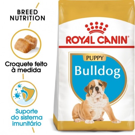 Ração para cão royal canin bulldog adult