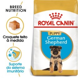 Ração para cão royal canin german shepherd adult