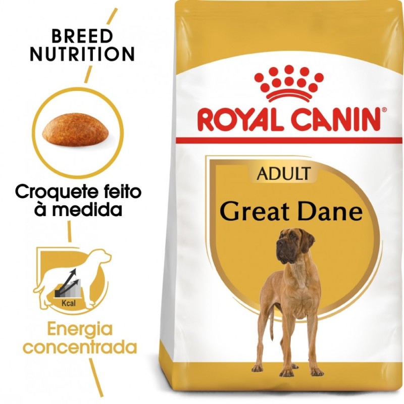 Ração para cão royal canin great dane adult