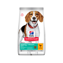 Ração para cão hill´s science plan canine adult perfect weight medium pollo