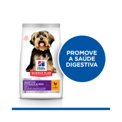 Ração para cão hill´s science plan canine adult sensitive stomach & skin small & mini pollo